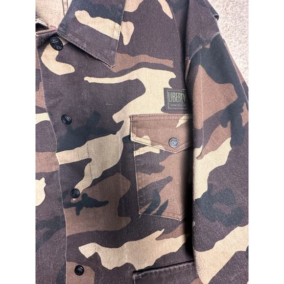 Vtg Liberty Real Tree Camo Chore Style Jacket Sz 3X Military Hunting Utility EUC - Picture 16 of 16